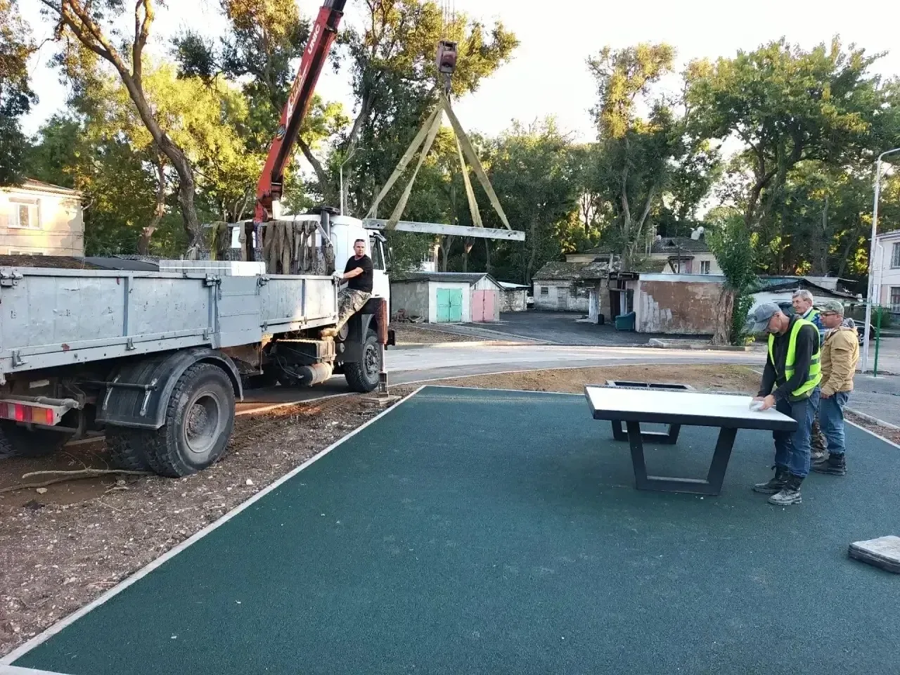 🏓Теннисный стол поставили в Керчи