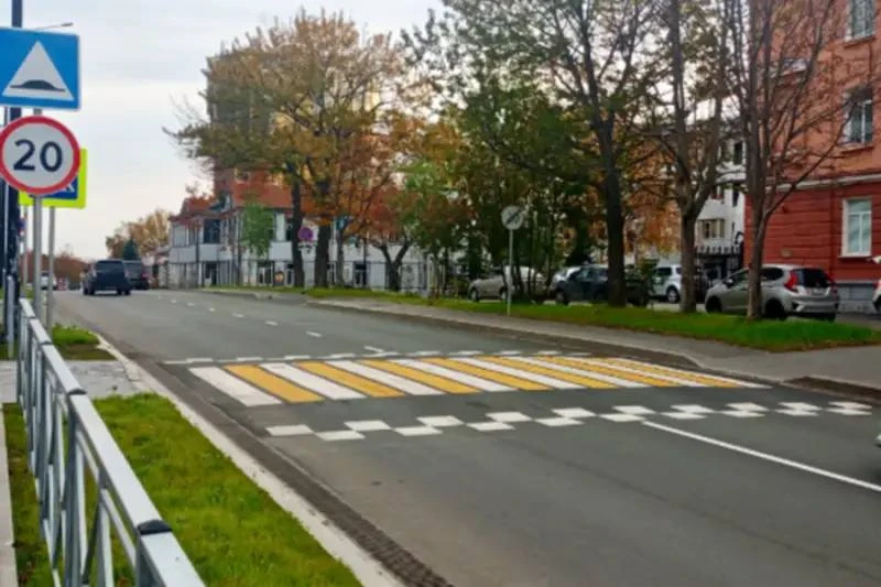 🚧 Дорожную разметку в Петропавловске наносят по ГОСТу