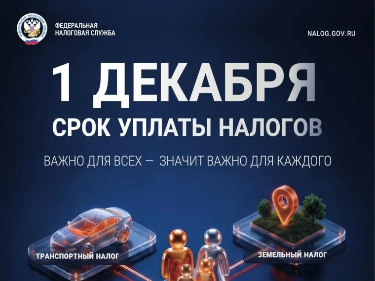 📢 Важная информация: платим налоги вовремя в 2026 году!