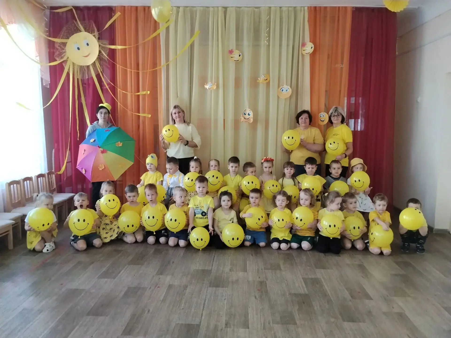☀️В нашем детском саду сегодня случилось настоящее пробуждение солнца! Мы провели теплы...