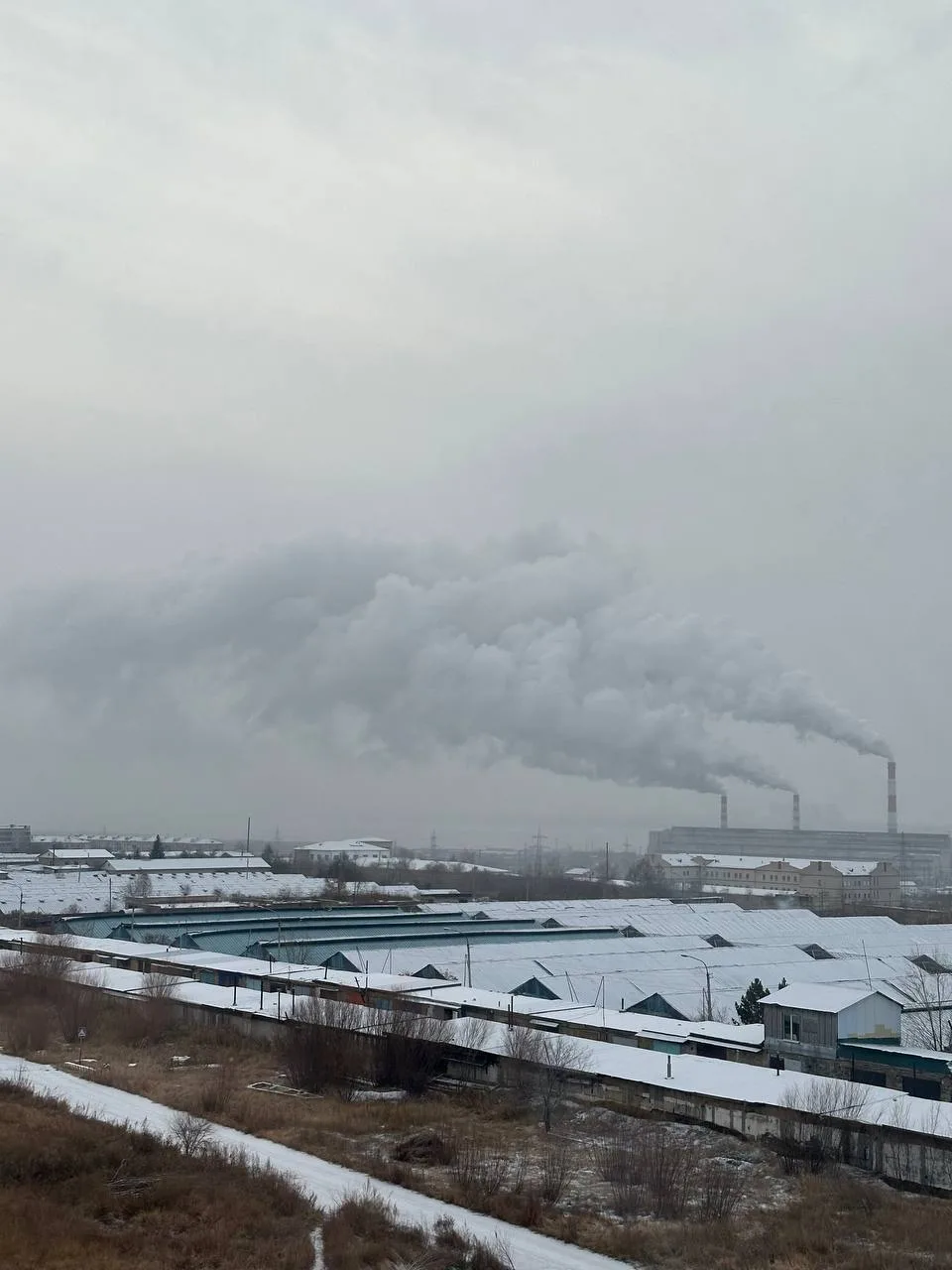 За ночь Читу покрыло снегом ❄️