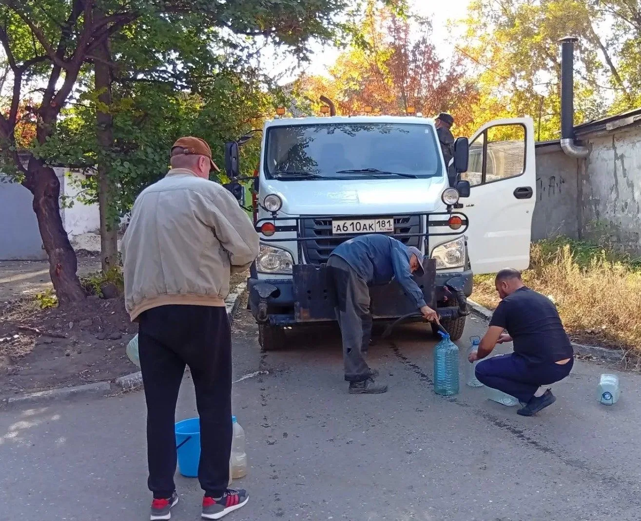 В Алчевске организован подвоз воды в микрорайоны города