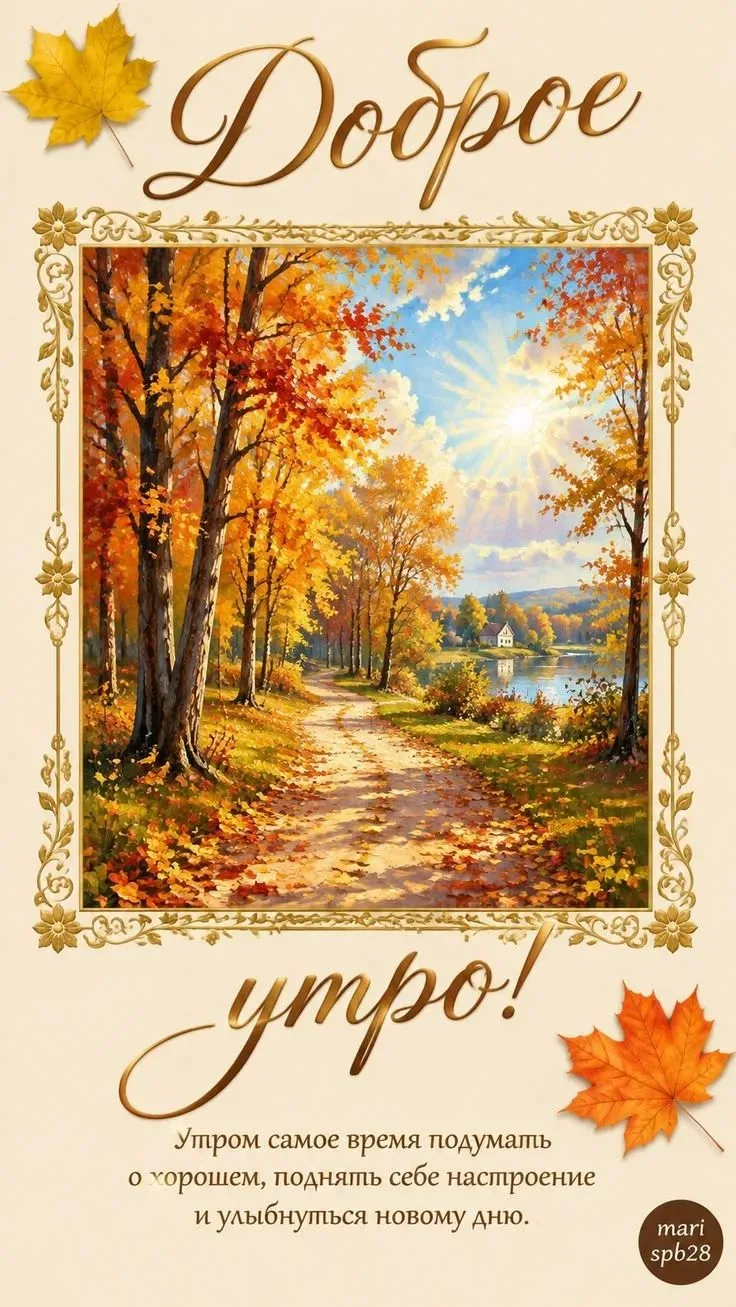 Доброе утро, друзья!