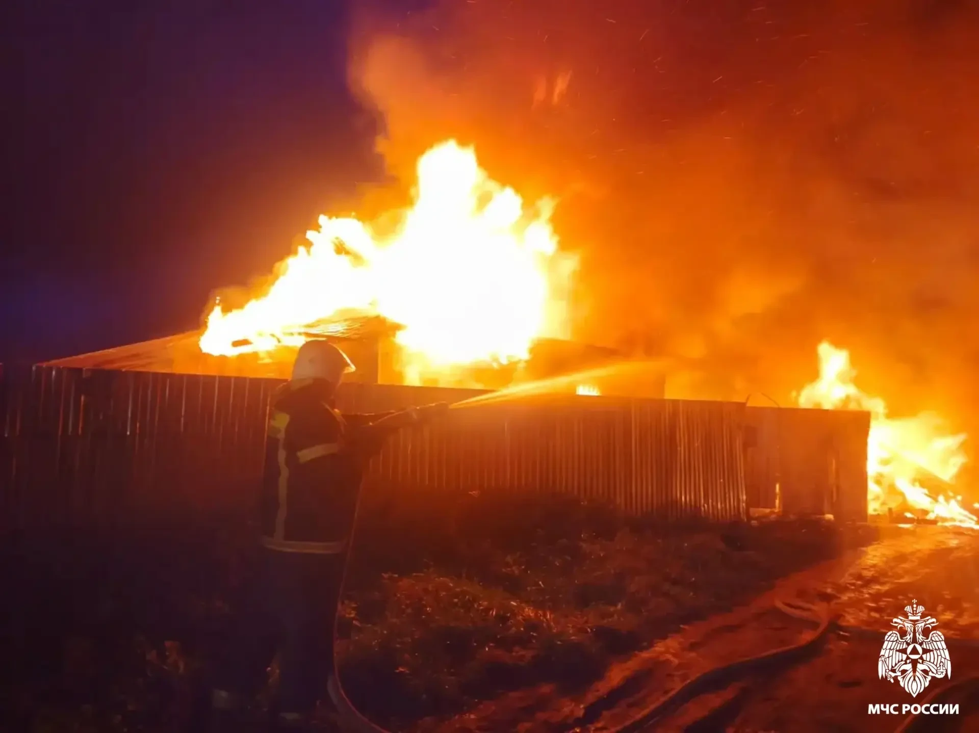 🔥 Утренний пожар в Нелидово