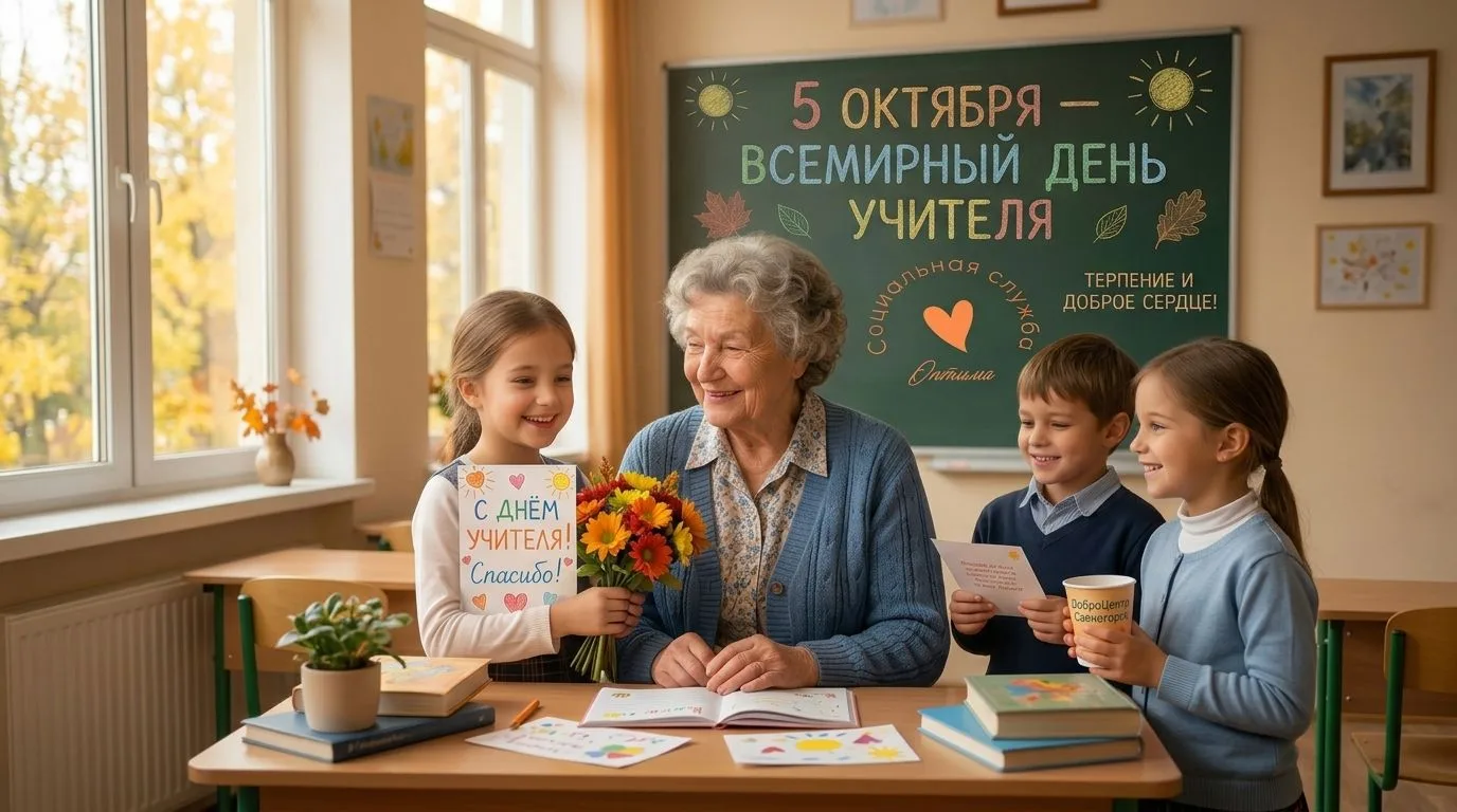 С Днём учителя! 💐