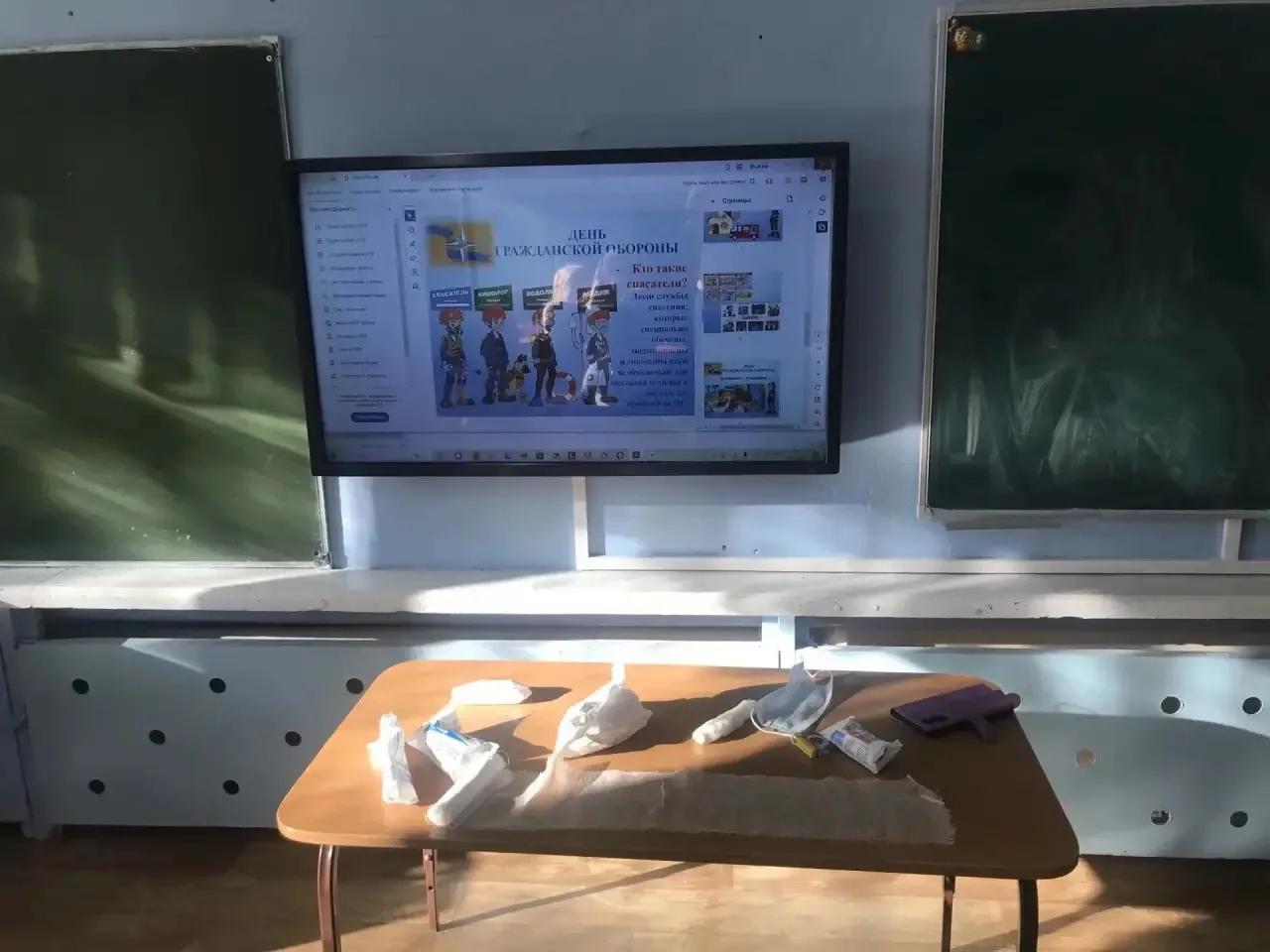 Сегодня у детей старшей и подготовительной группы прошло тематическое занятие "Учимся б...