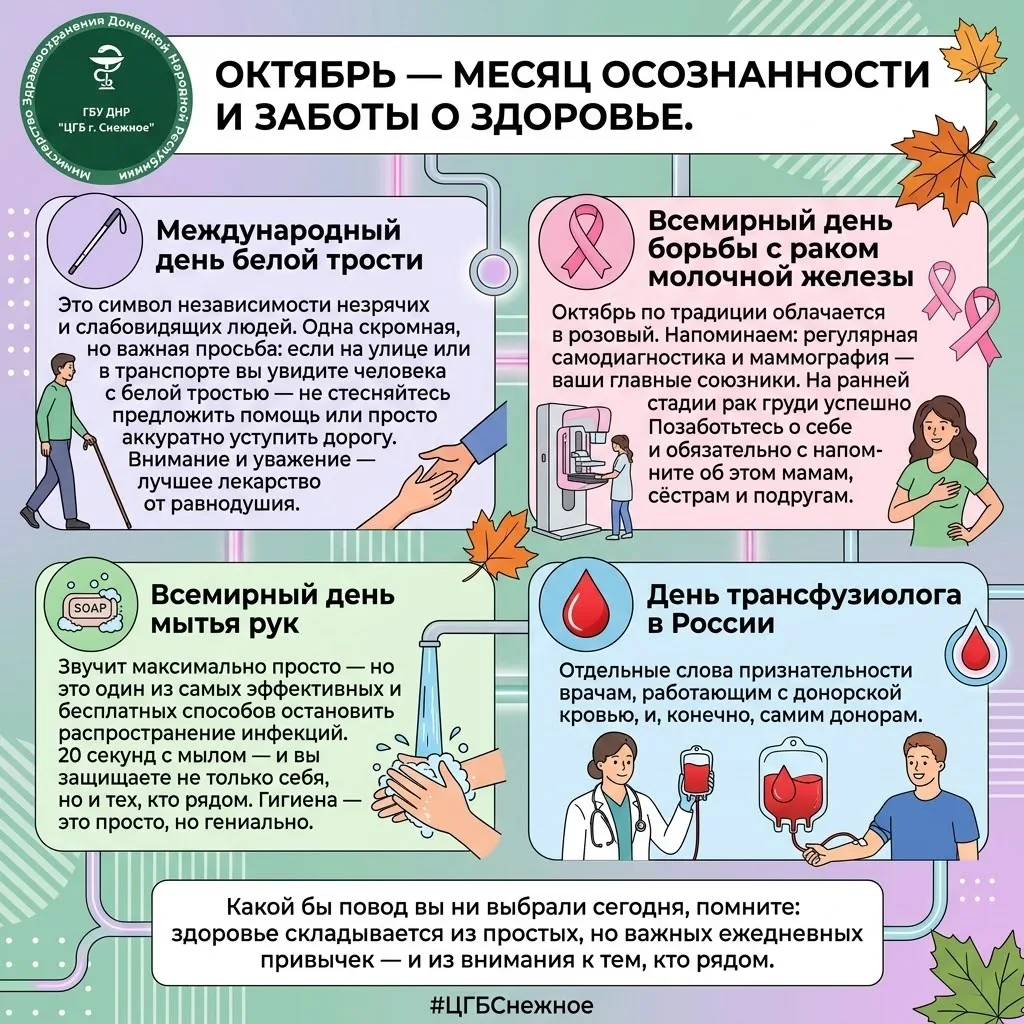 🗓Доброе утро! Сегодняшний день — редкий случай, когда календарь собрал целое "медицинс...