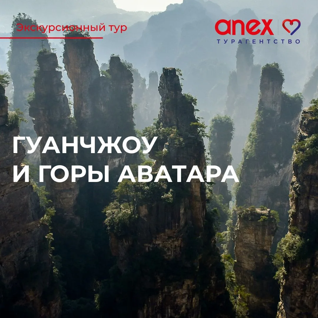 Экскурсионный тур Горы Аватара + Гуанчжоу! ❤️