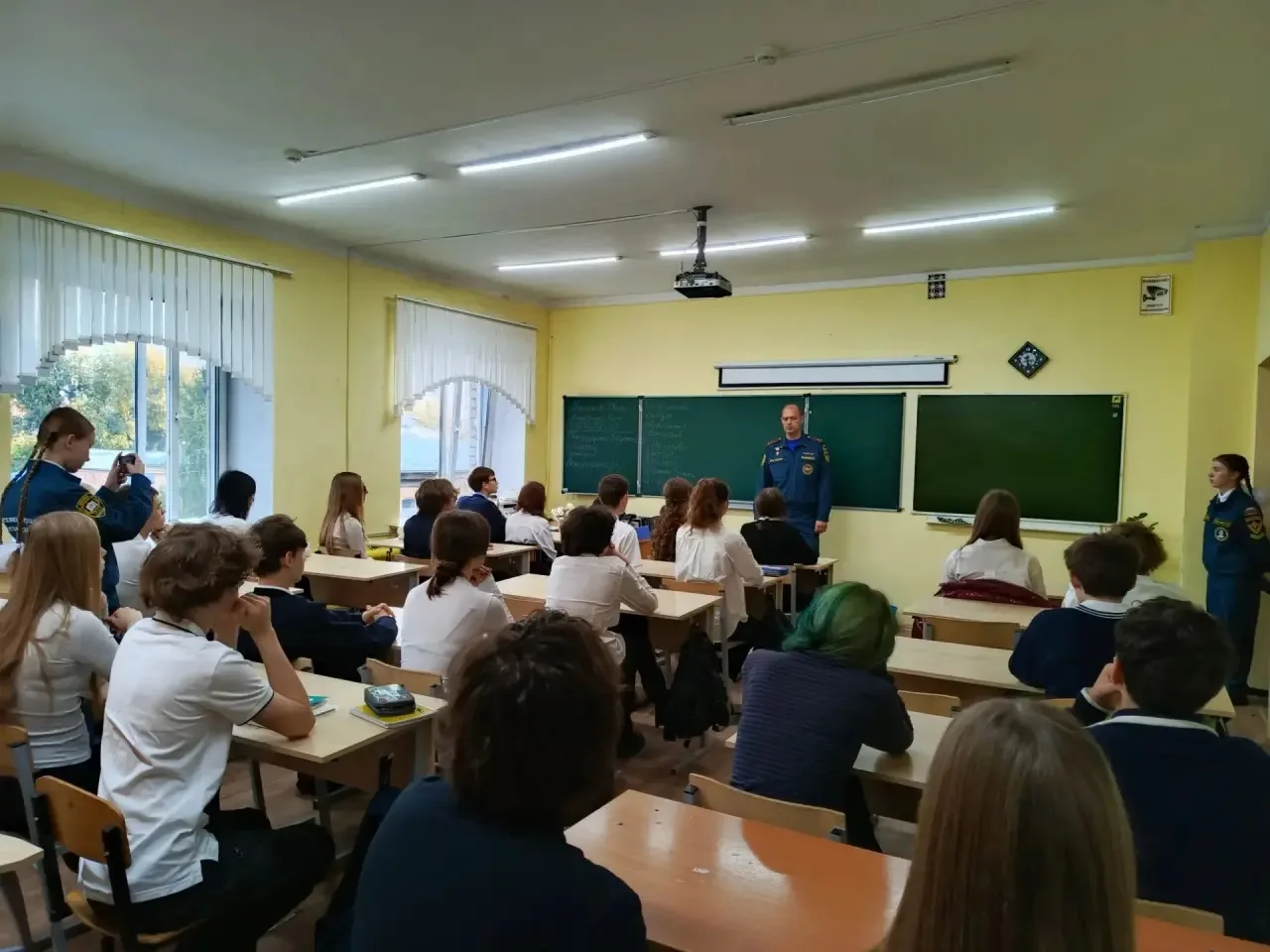 ☝🏻 Урок, который может спасти жизнь: 9 «А» и полковник запаса