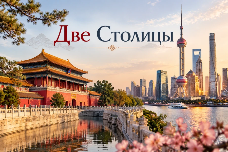 🇨🇳 КИТАЙ ЖДЁТ ⭐ ТУР "ДВЕ СТОЛИЦЫ"