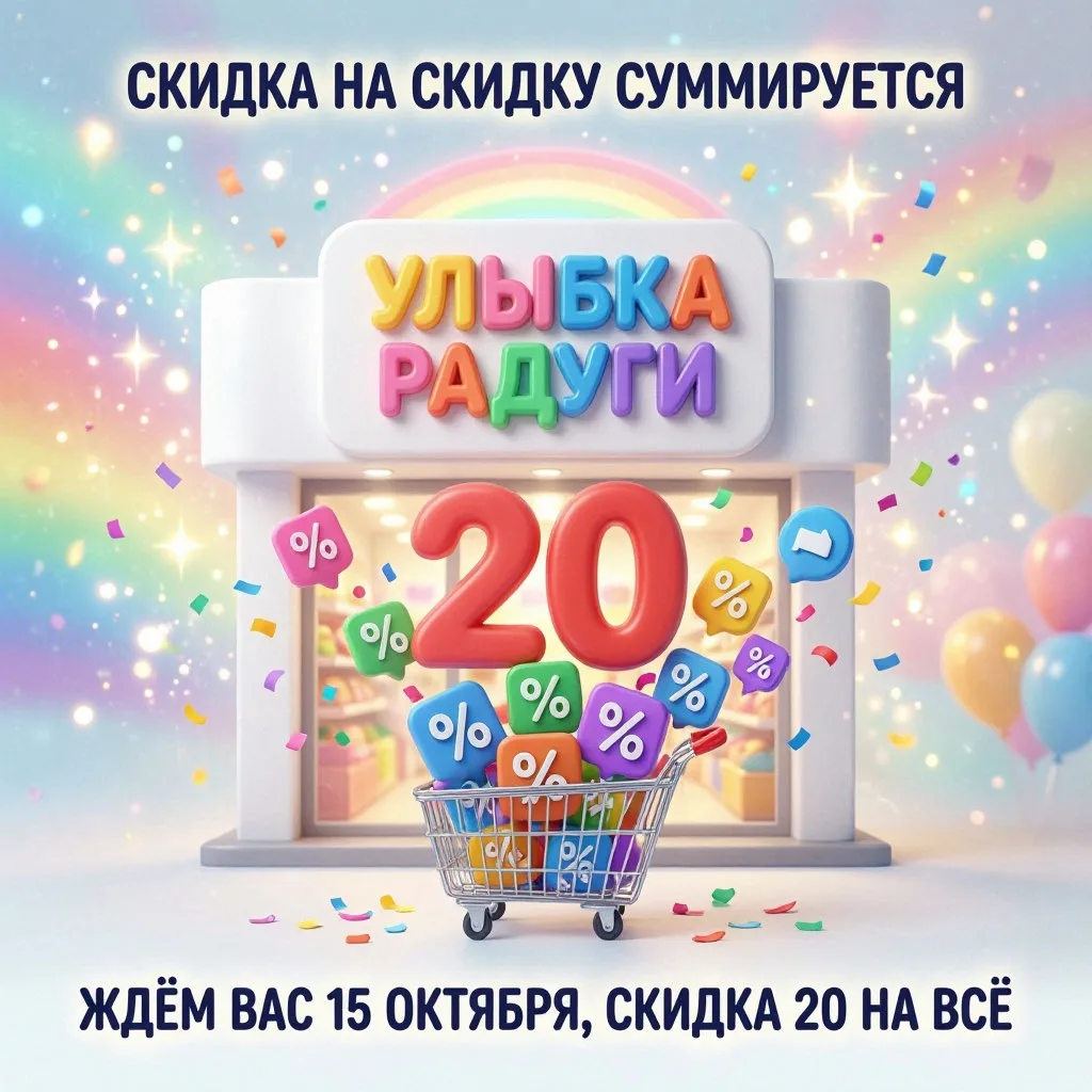 Объявляю день максимальной выгоды в Улыбке радуги  📢 🔥