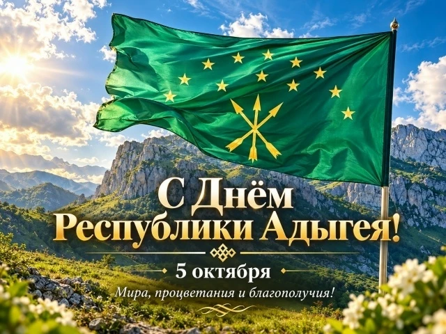 🎉 5 октября — День Республики Адыгея!