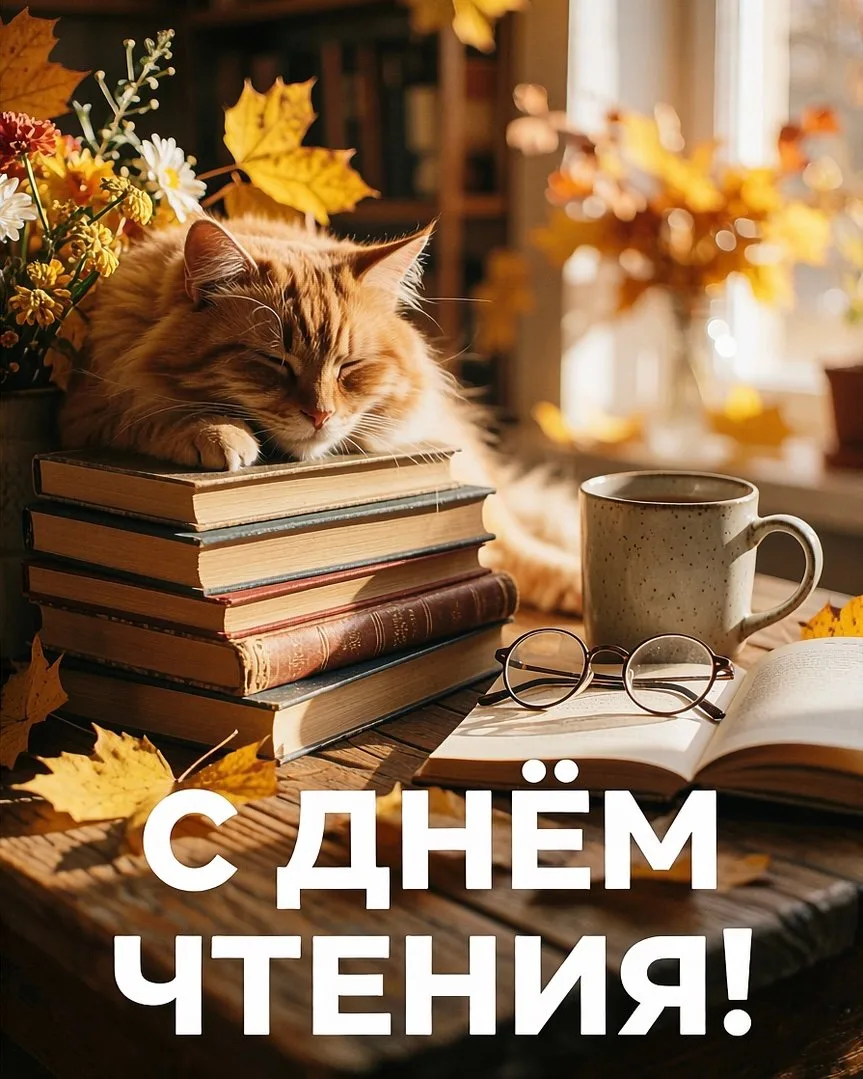 С Днём чтения! 📚