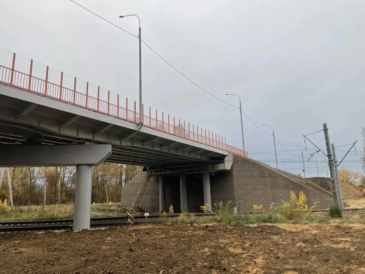 Открыли рабочее движение по путепроводу в Серпухове!