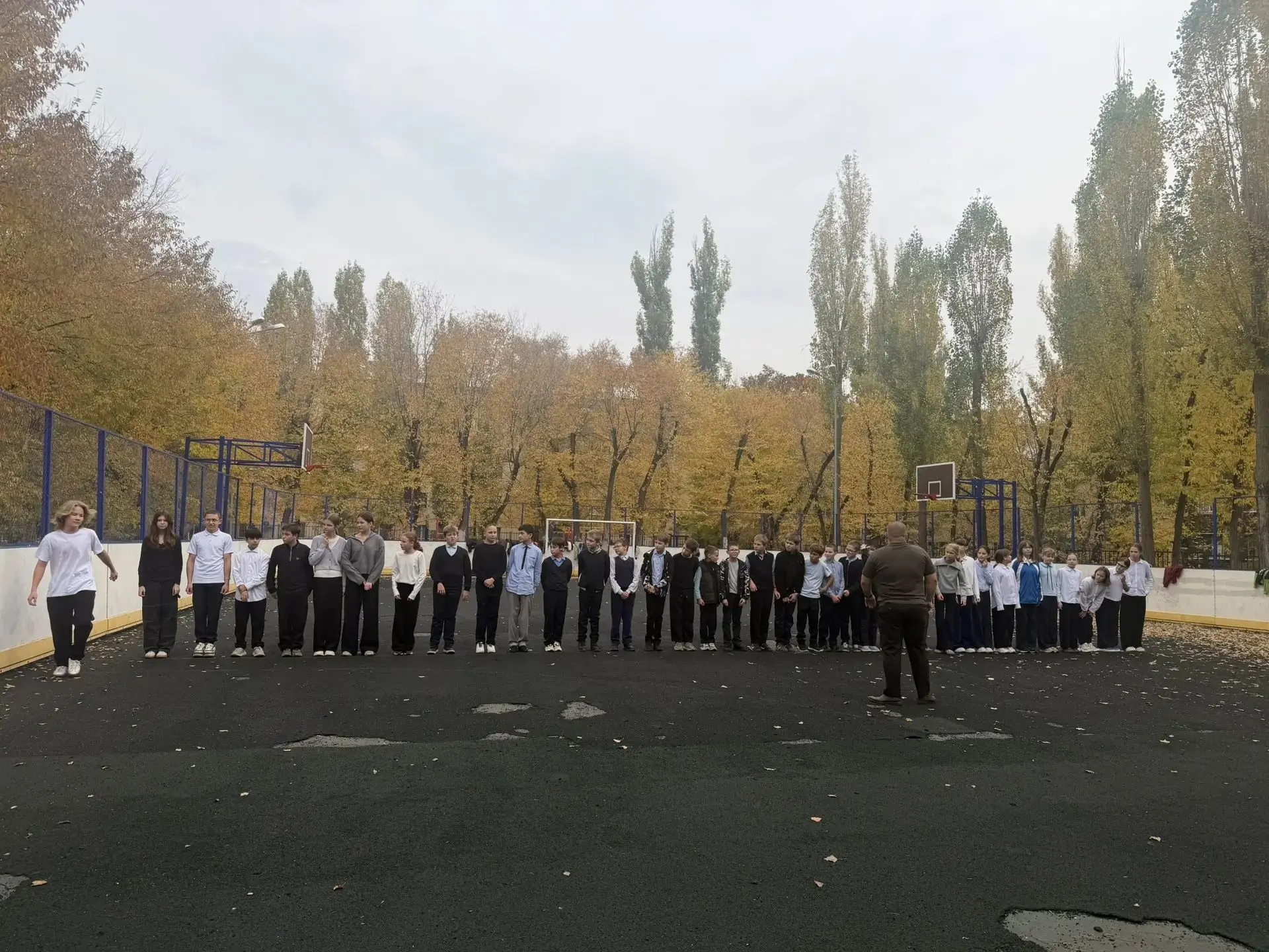 🎉 Вчера в МБОУ СОШ № 19 прошла тренировка для кандидатов в юнармейцы! 💪