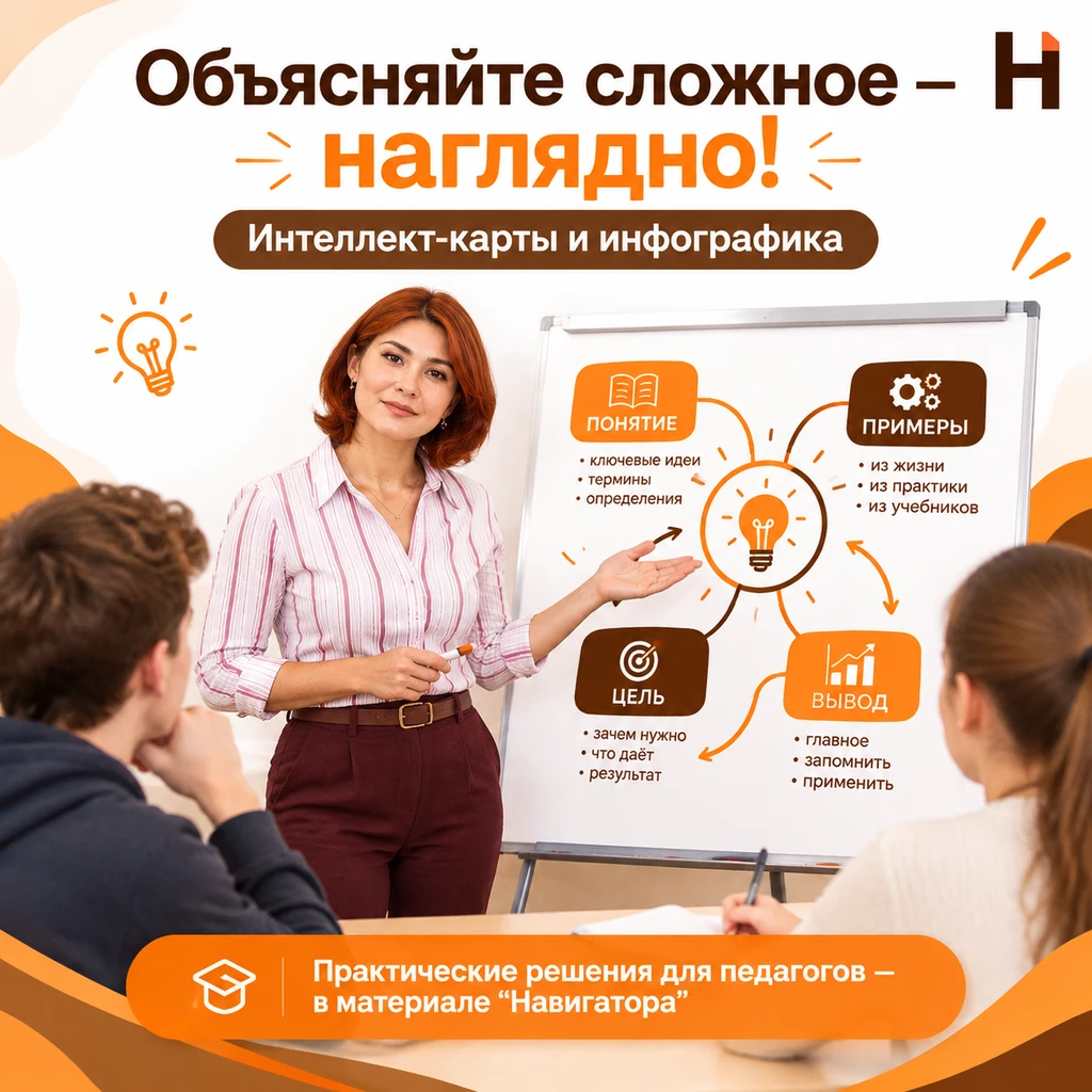 Классный дизайн: визуальные карты и инфографика на уроке