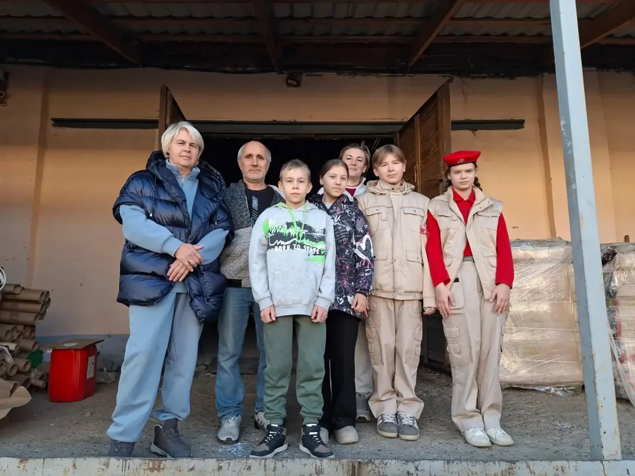 258 килограммов пользы и помощи!