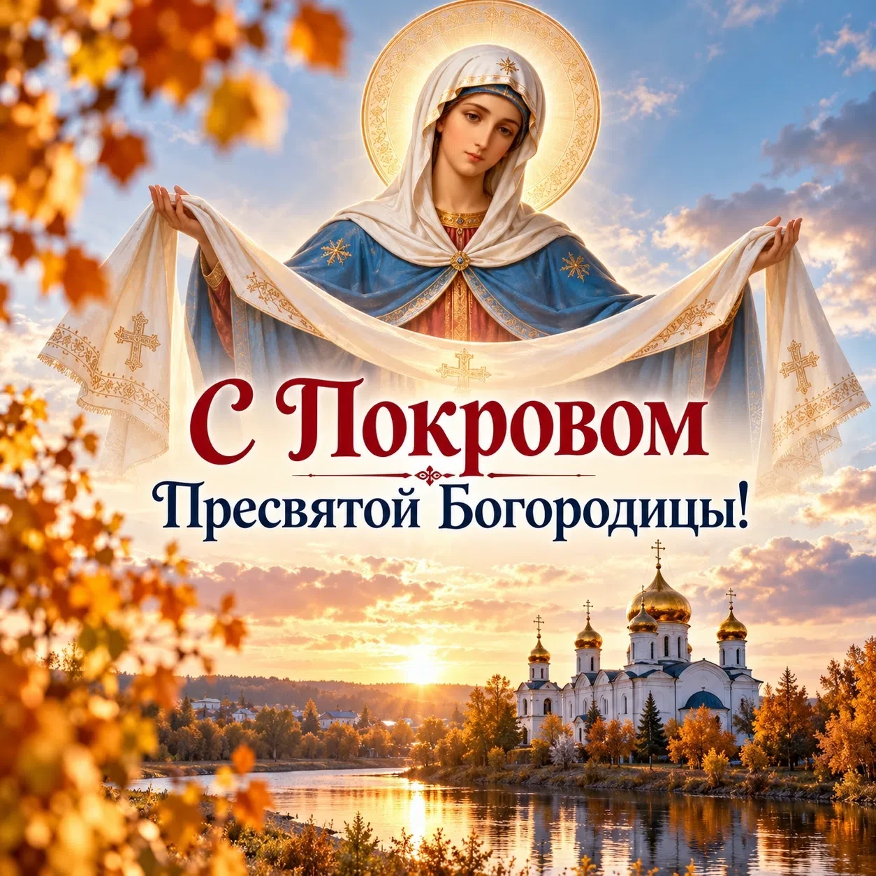 🙏 С Покровом Пресвятой Богородицы!