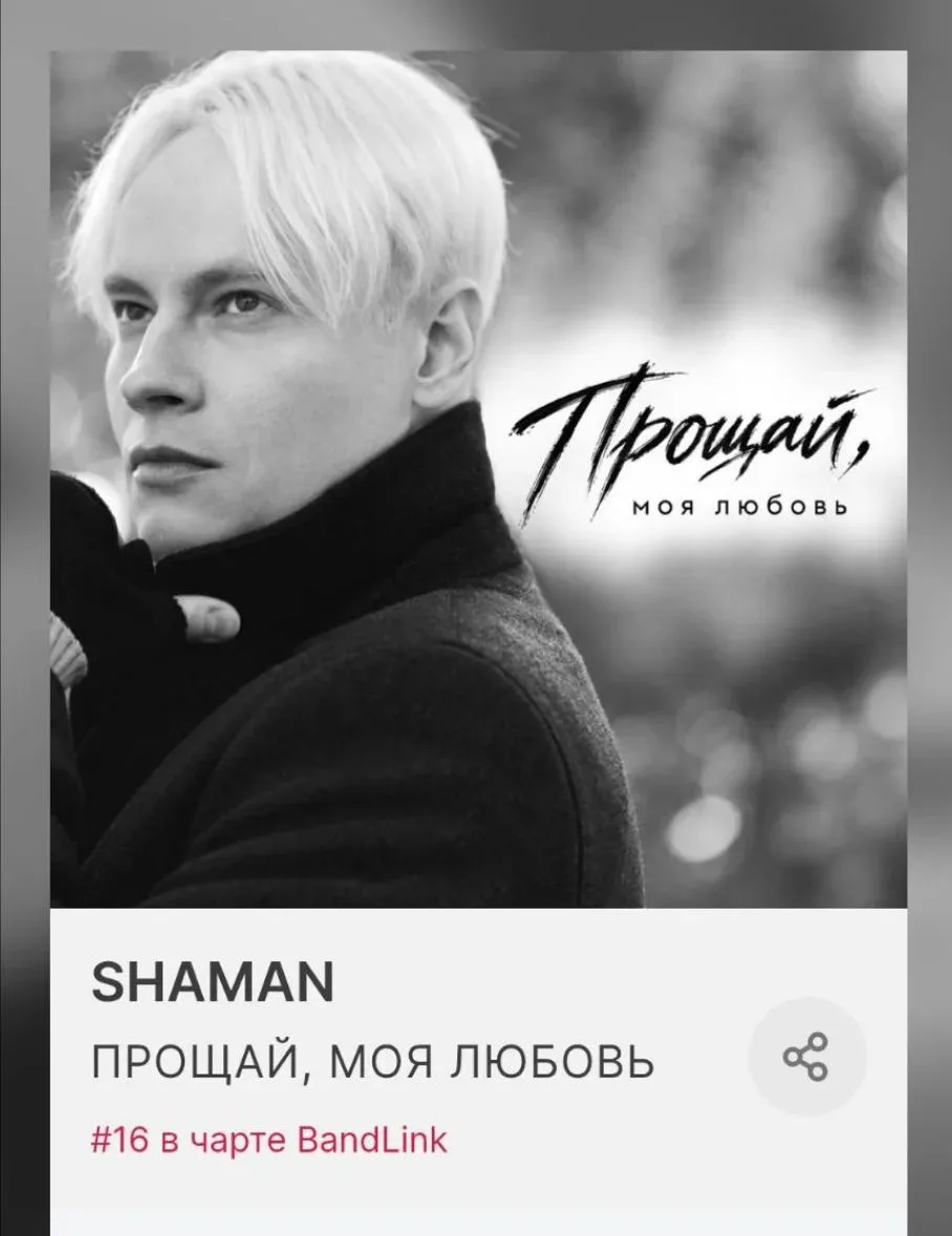 SHAMAN - ПРОЩАЙ,
