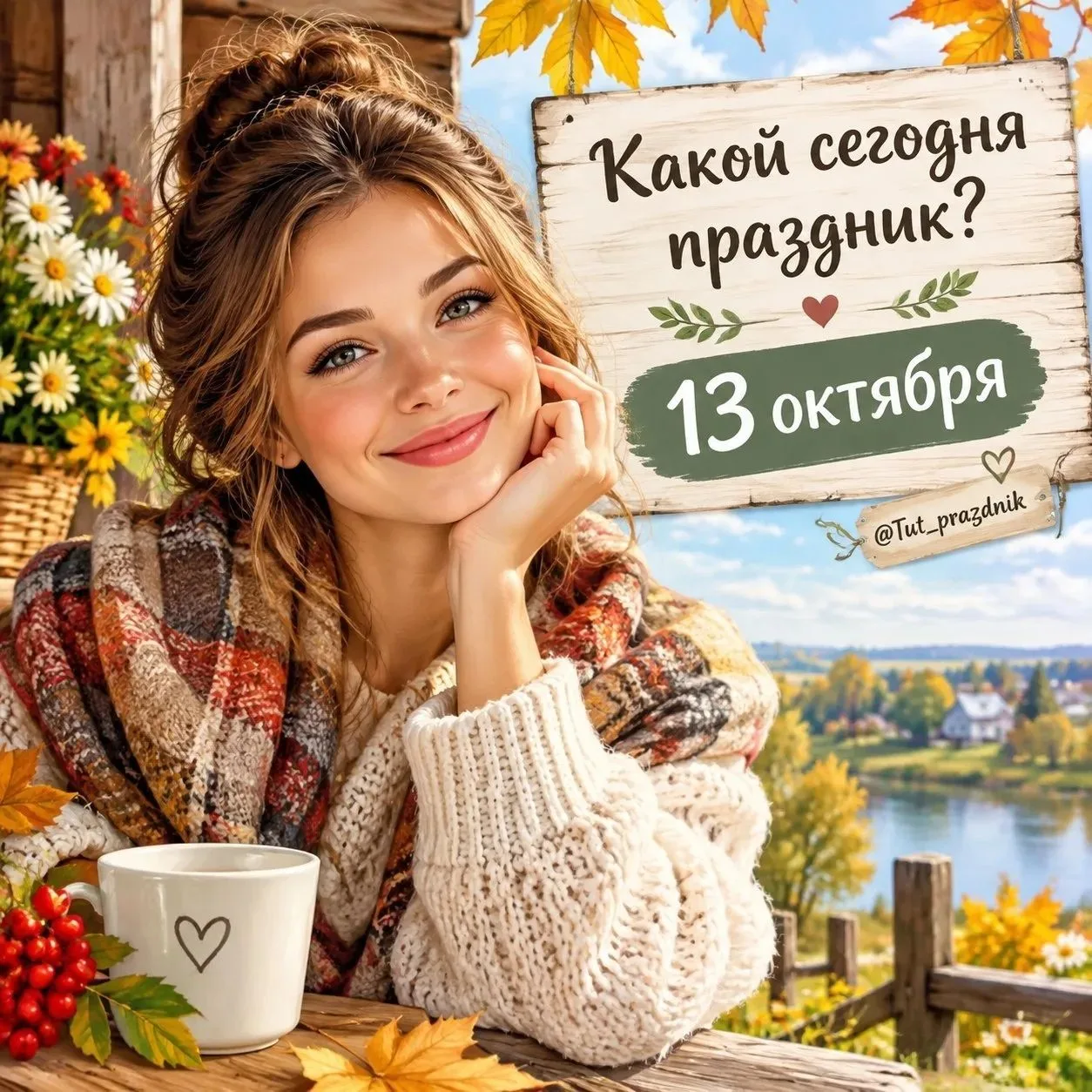 🗓 13 октября – отмечается 21 праздник.