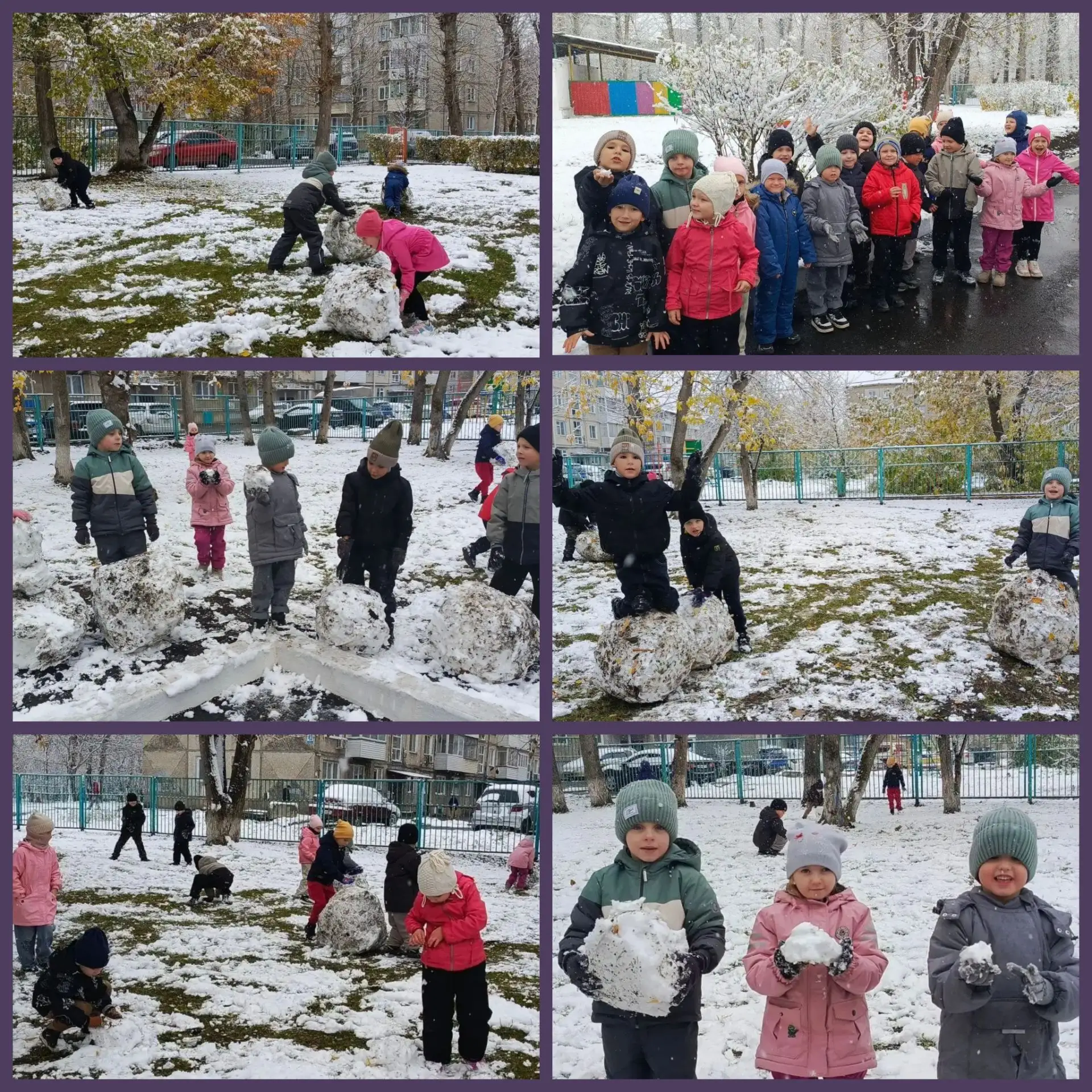 На деревья, на аллеи