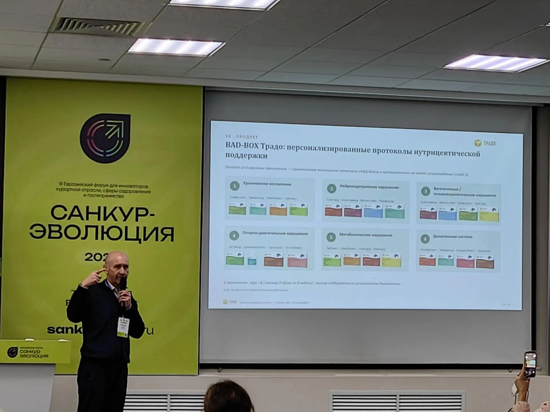 А.Ю.Колесниченко рассказал о продуктах ТРАДО на втором дне форума "САНКУР-Эволюция 2026"