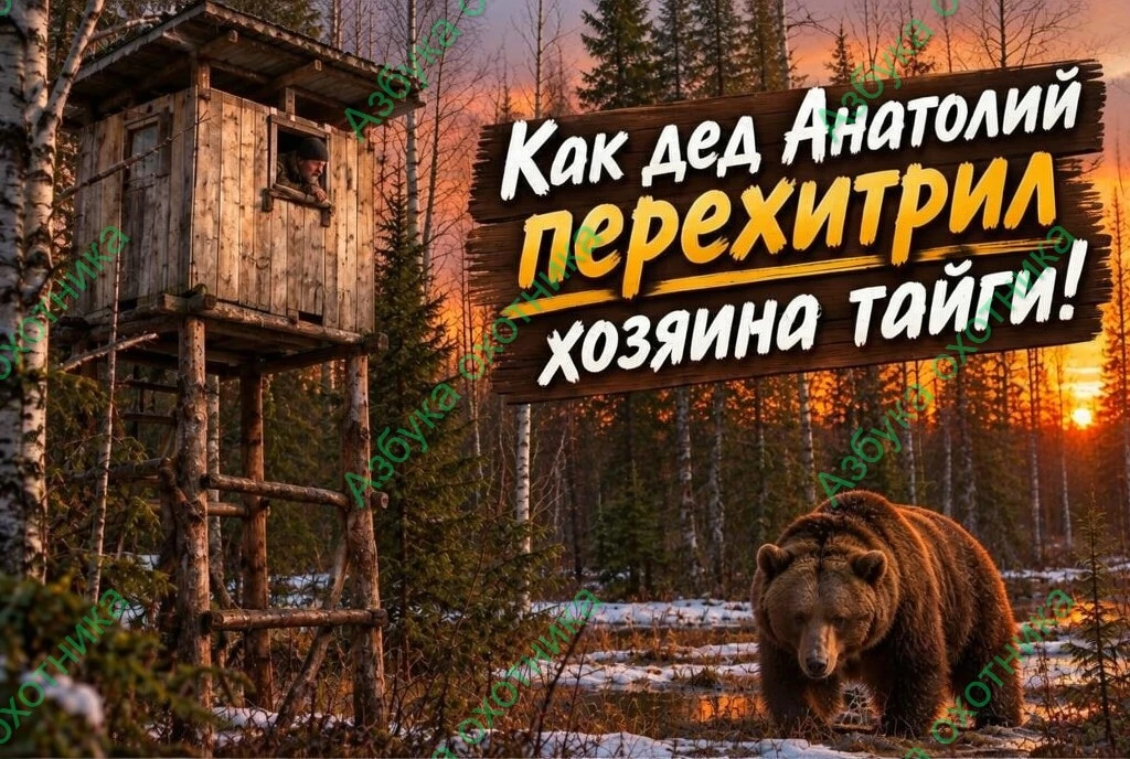 Как дед Анатолий перехитрил хозяина тайги!