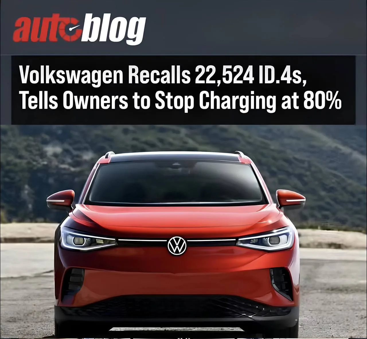 🔌 Опасность возгорания у электрокаров Volkswagen