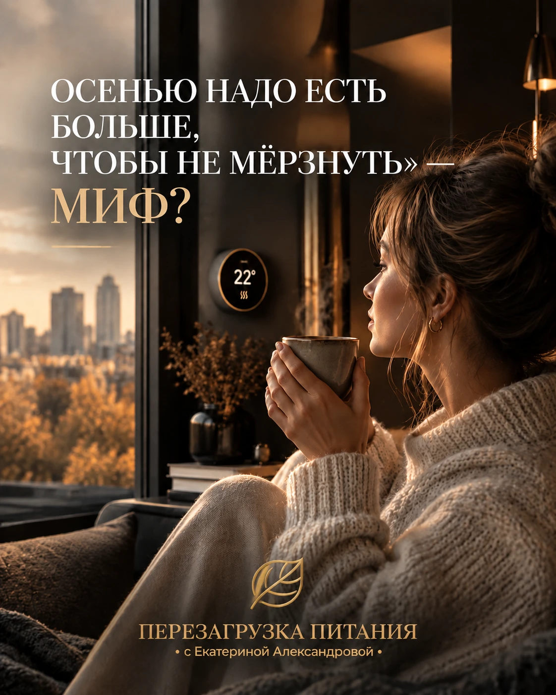 «Осенью надо есть больше, чтобы не мёрзнуть» — миф?