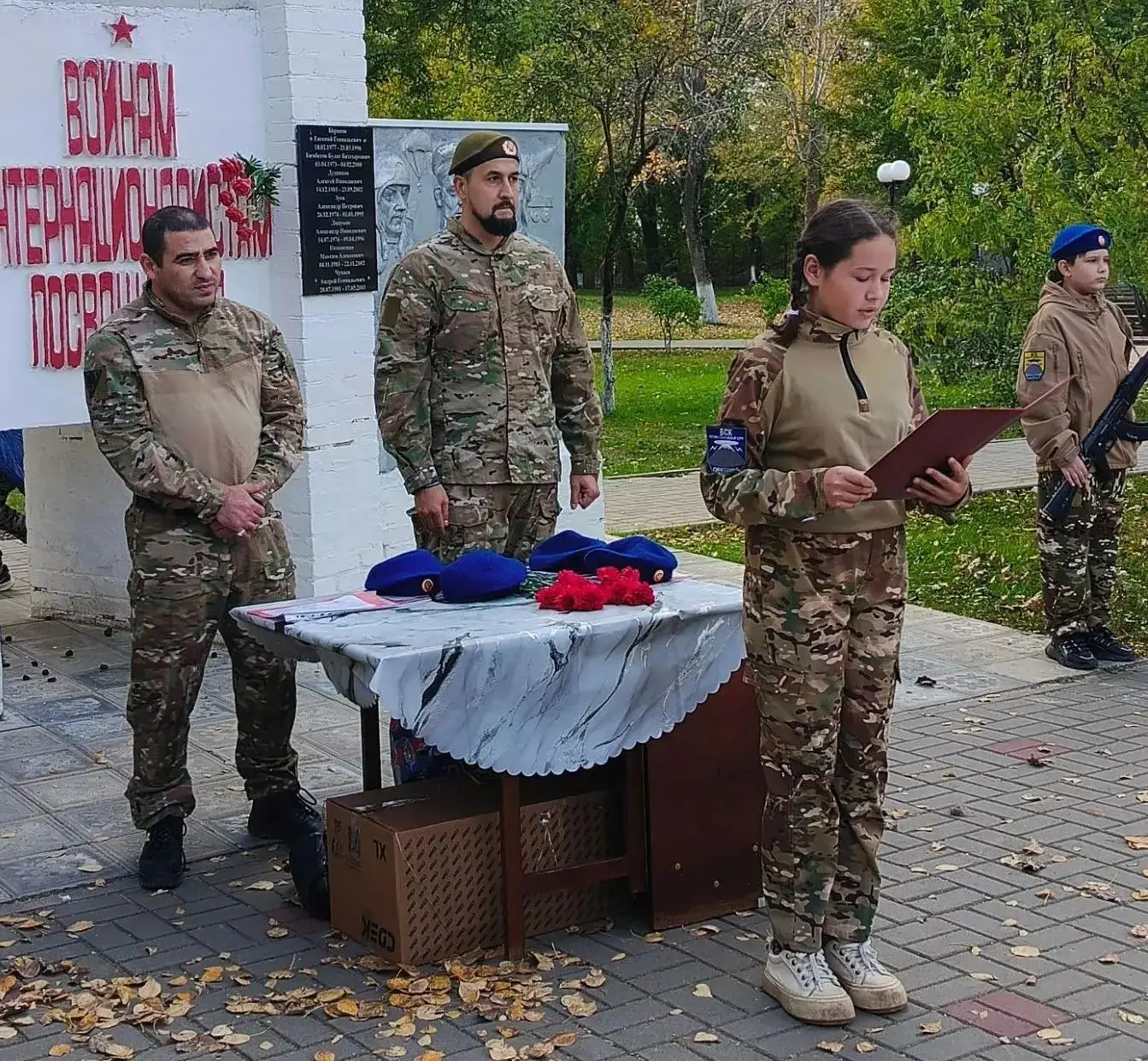 В духовно-патриотическом военно-спортивном клубе «Синегорье» состоялась очередная кадет...