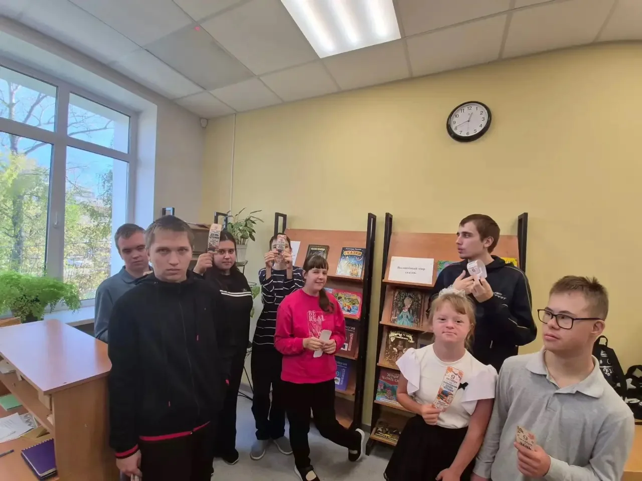 📚✨ Всемирный день чтения в нашей школьной библиотеке!