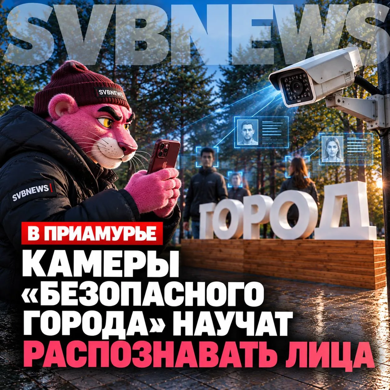 В Приамурье камеры «Безопасного города» планируют научить распознавать лица в реальном ...
