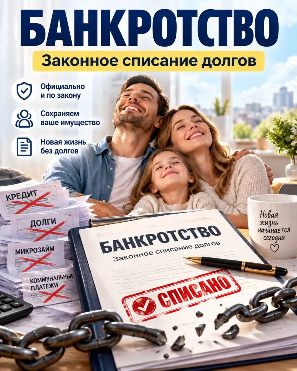 Устал жить в долгу? Есть решение!