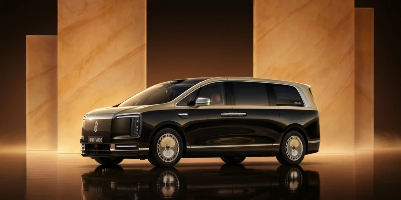 У трёх люксовых минивэнов Maextro V800 сломались педали тормоза во время экстремальных ...