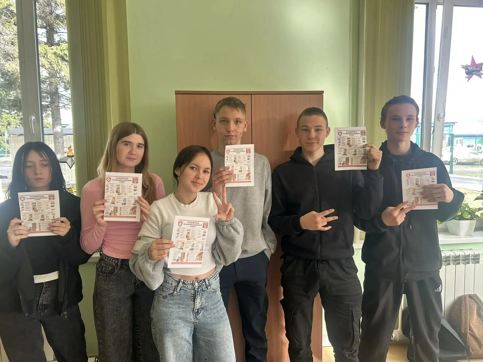 ❗«Огонь не прощает ошибок»: акция безопасности для школьников.