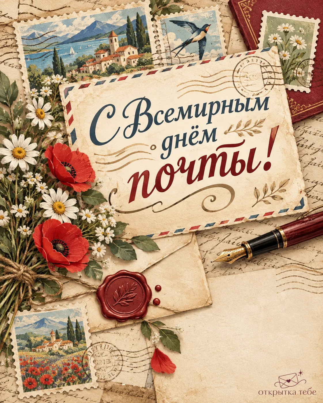 С Всемирным днём почты! ✉️