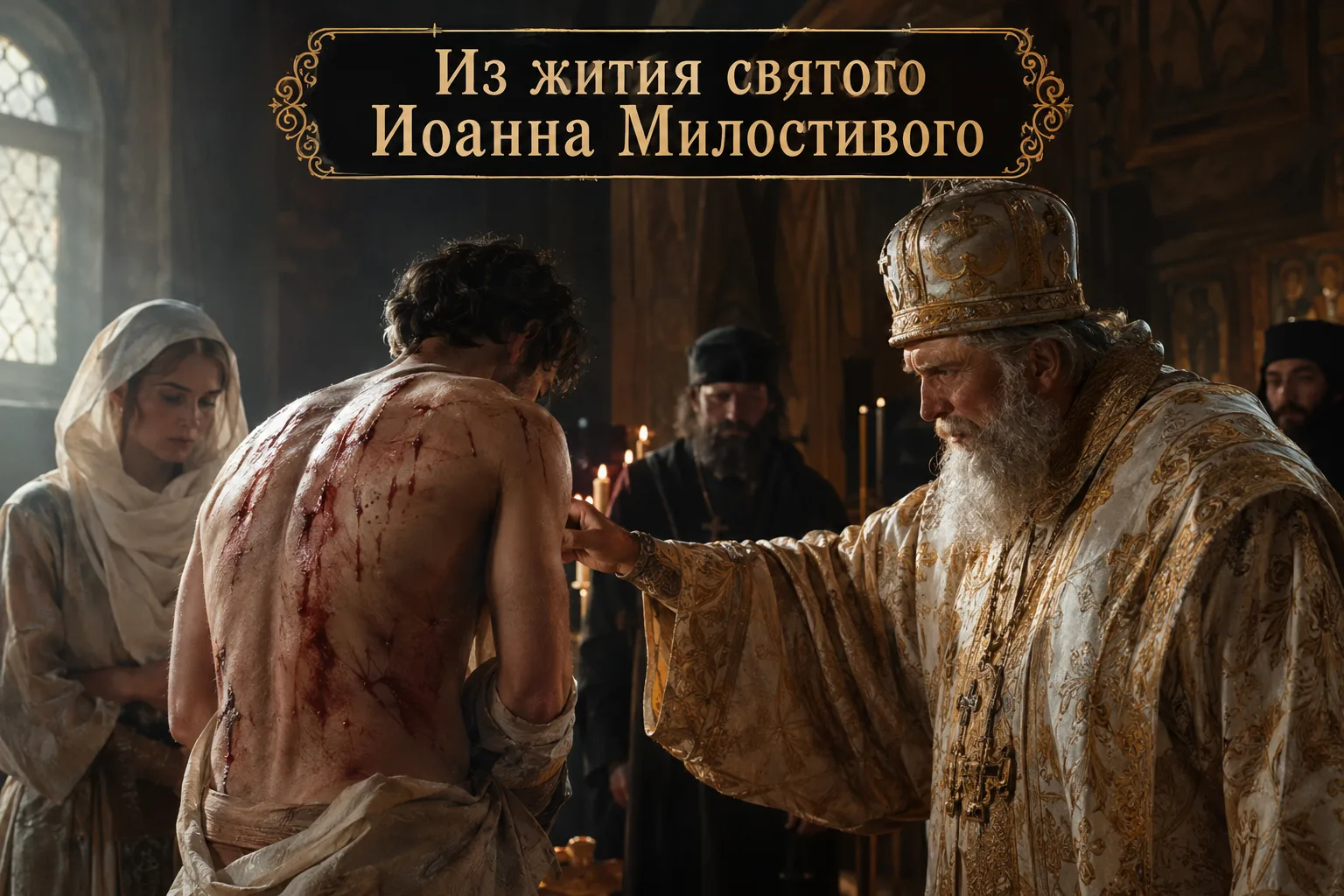 Из жития святого Иоанна Милостивого