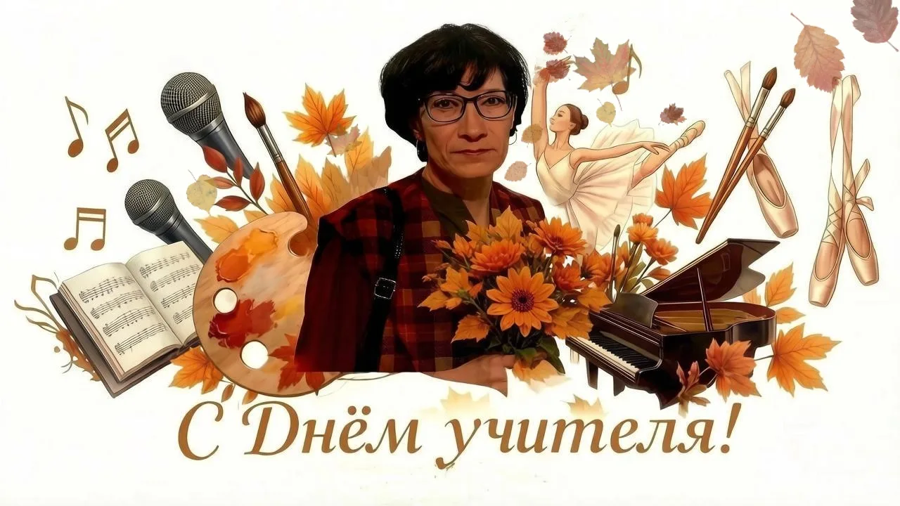 🎨✨ С Днём учителя, дорогие наставники! ✨🎭