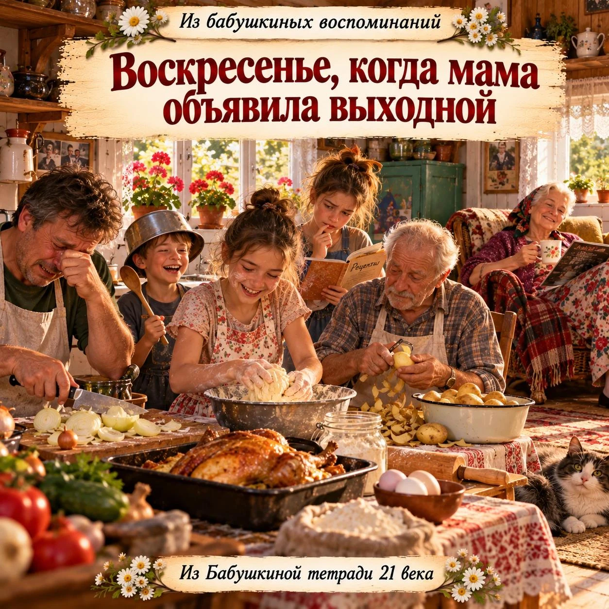 История «Воскресенье, когда мама объявила выходной»