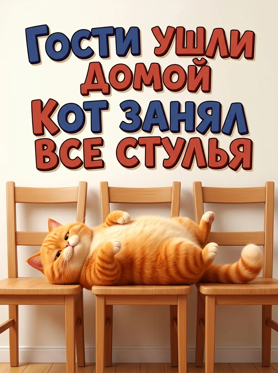 Не прошло и минуты, как вся мебель официально перешла в его собственность. Гостеприимст...