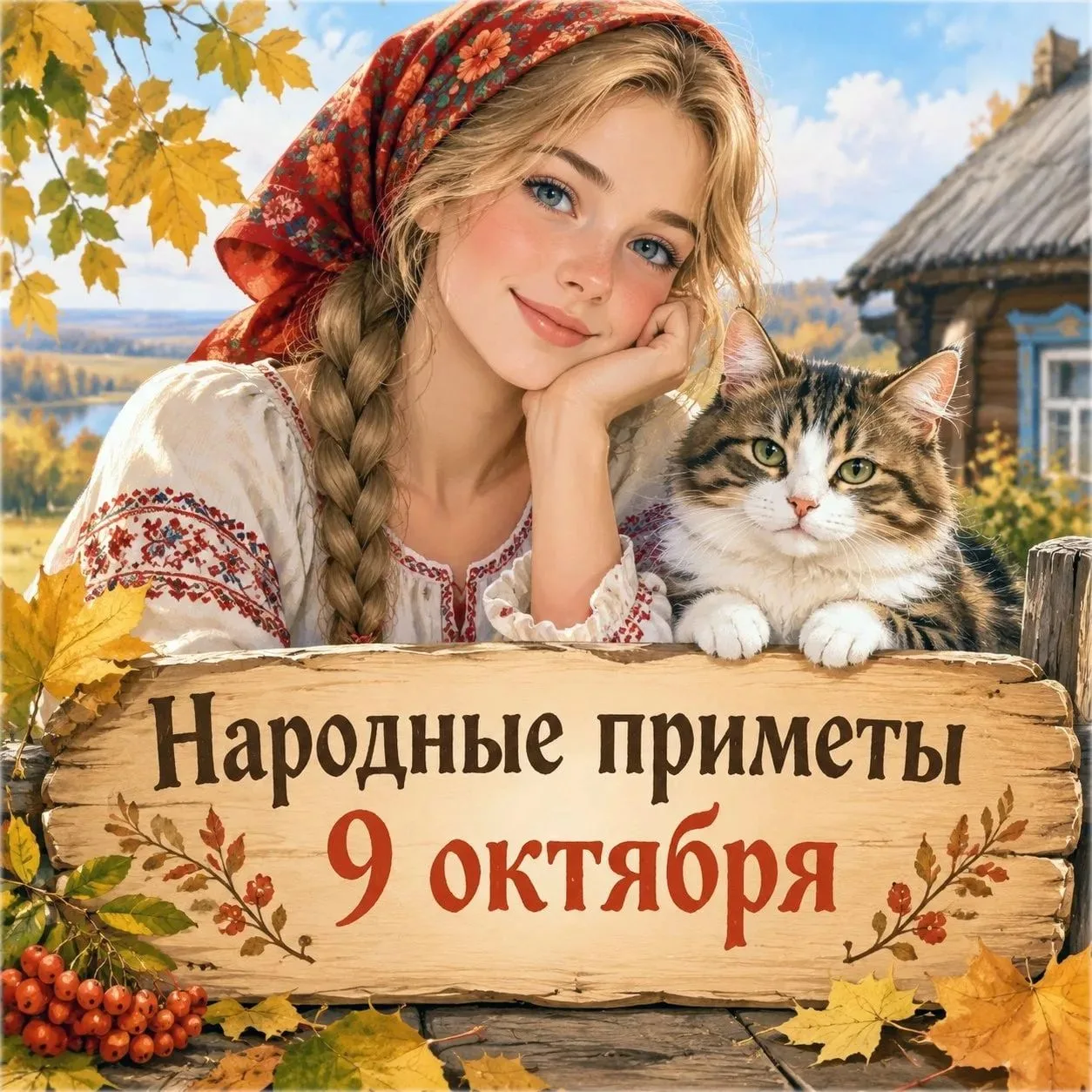 🌿 9 октября — День Ивана Богослова: народные приметы 🌿