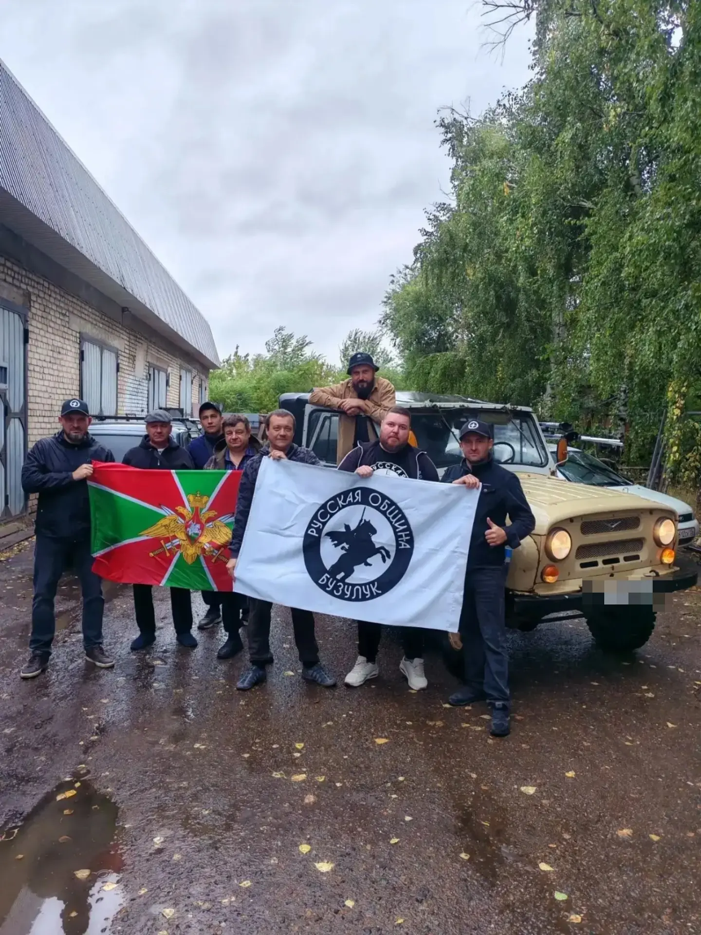 РУССКАЯ ОБЩИНА БУЗУЛУКА ОТПРАВИЛА УАЗ ДЛЯ ЗАЩИТНИКОВ ОТЕЧЕСТВА