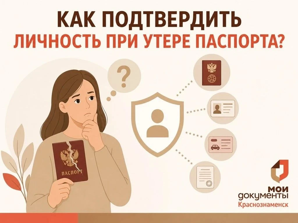 📕 Как подтвердить личность при отсутствии паспорта