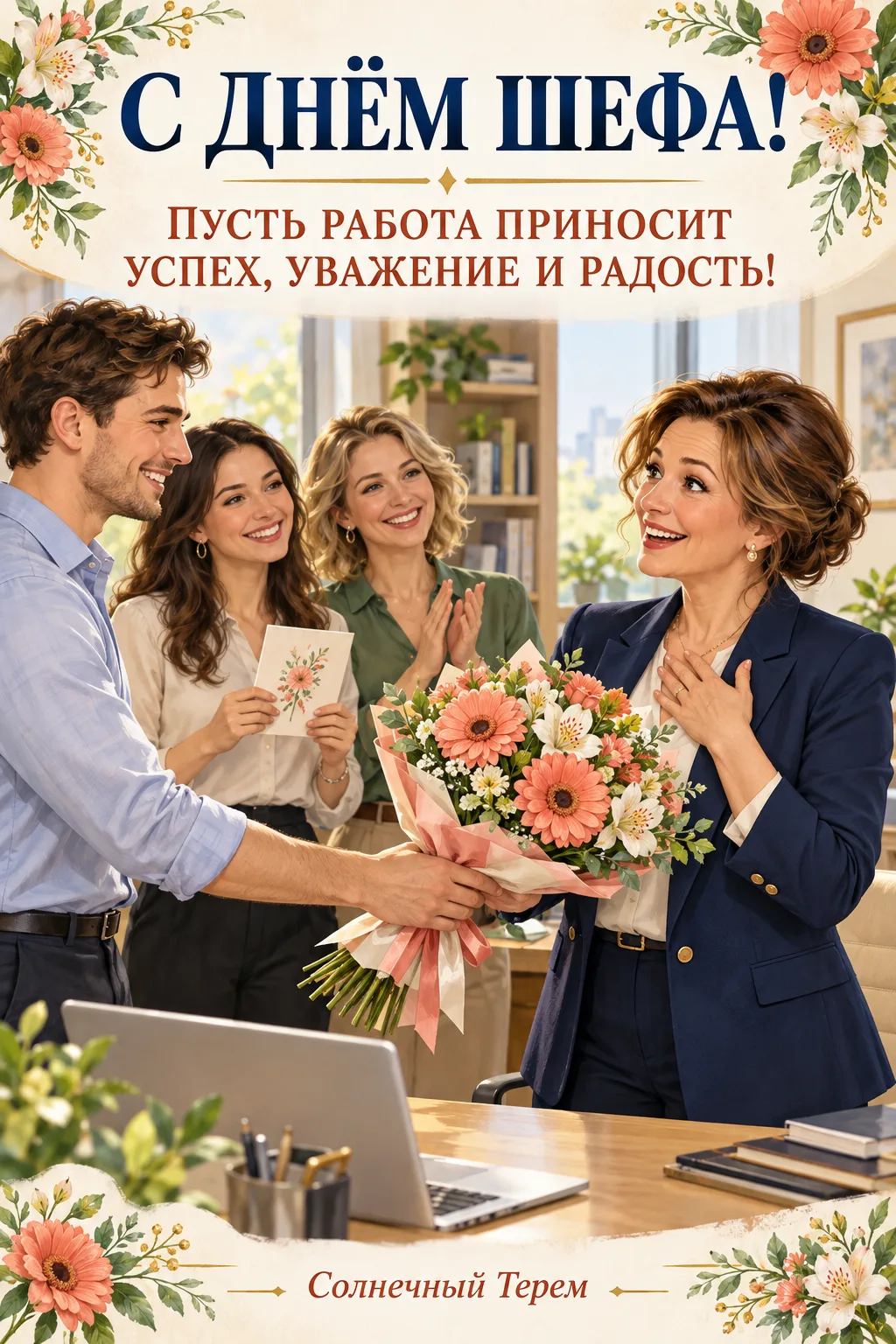 💐 Хороший руководитель умеет не только ставить задачи, но и поддержать, подсказать, вд...