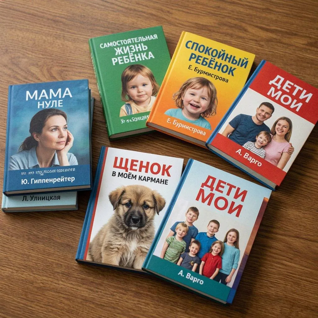 КНИГИ для родителей, которые винят себя за всё.