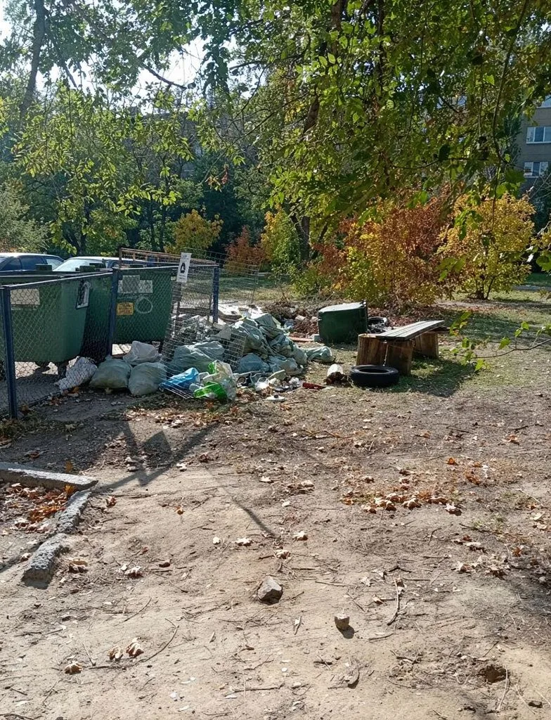 ⚠️ Свалка вместо контейнеров: на улице Труда, 13 игнорируют вывоз мусора