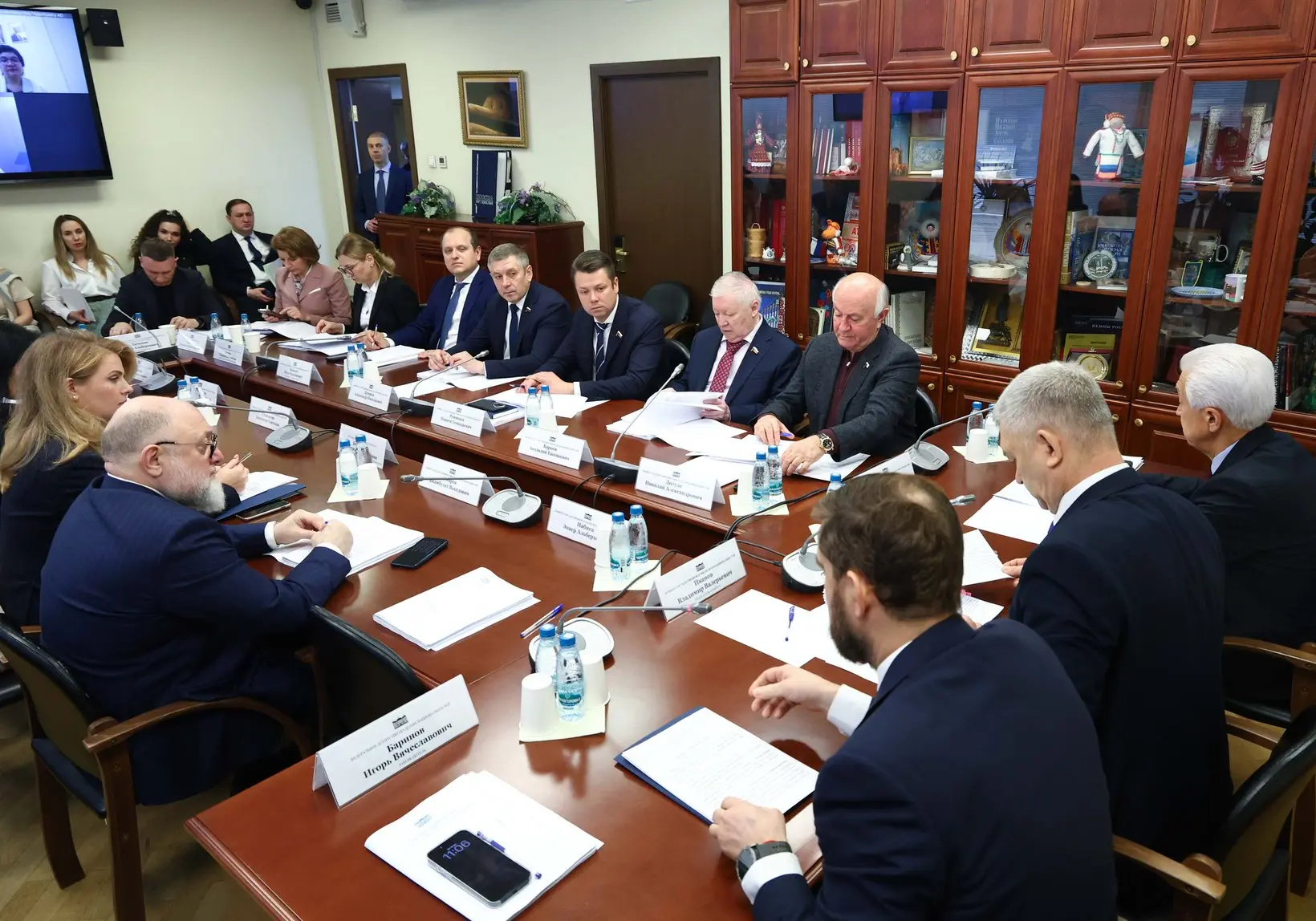 На этой неделе приняла участие в режиме видеоконференцсвязи в первом заседании Комитета...