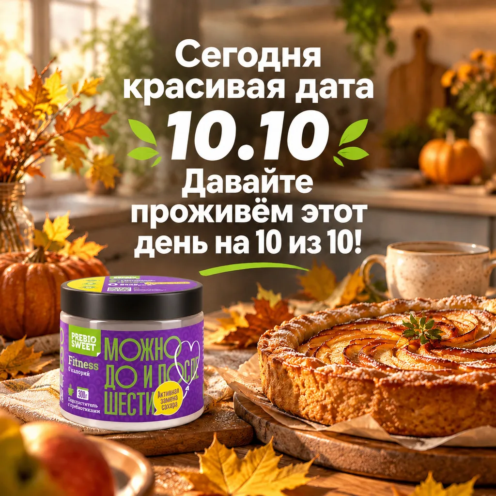 Суббота + 10.10 = идеальное комбо для отличного настроения! 🍁✨