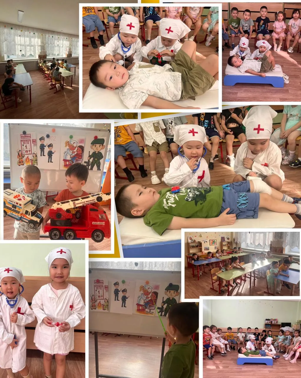 Урок безопасности в группе «Непоседы» 👮🏻‍♂️👩‍⚕️🧑🏻‍🚒