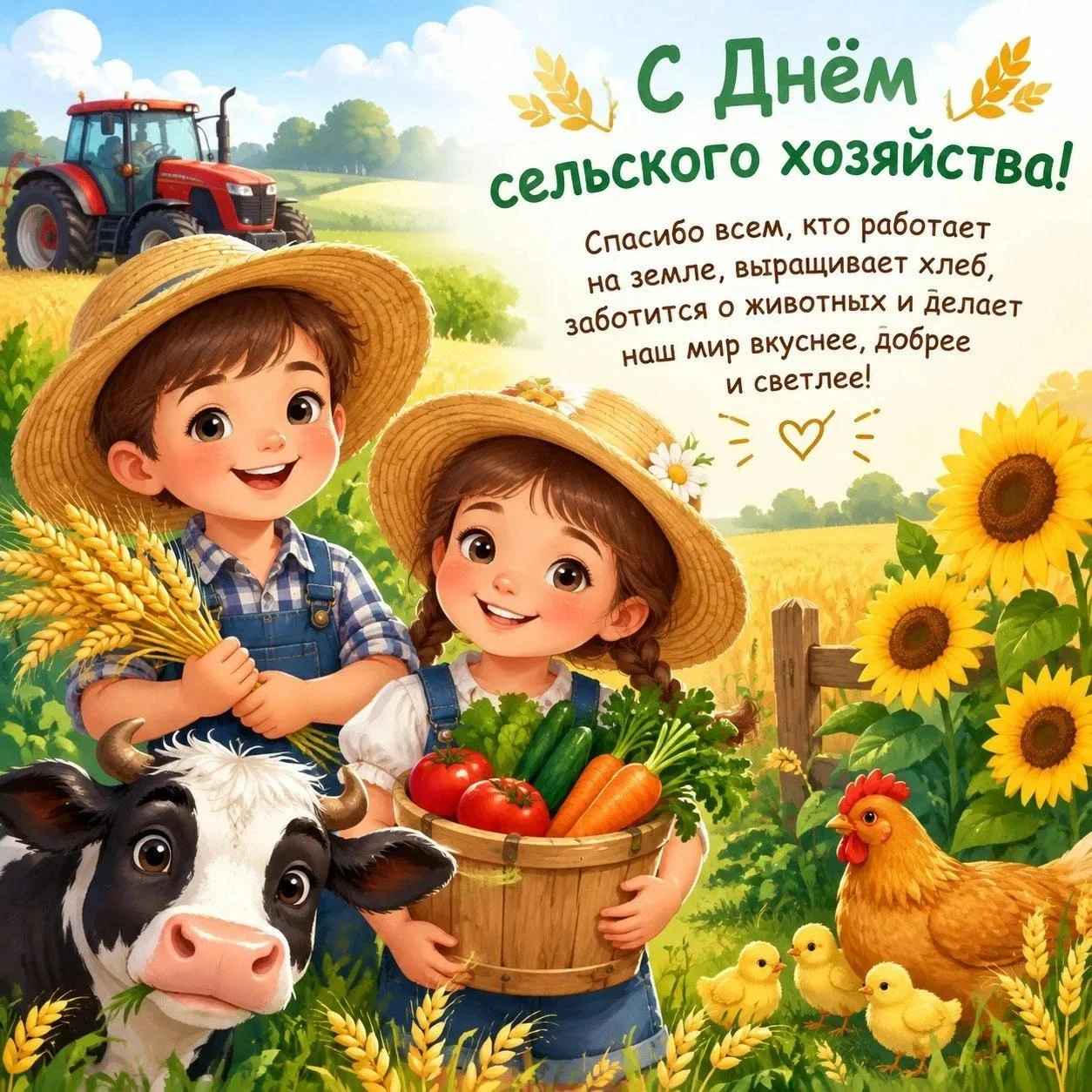 🌾 ДЕНЬ СЕЛЬСКОГО ХОЗЯЙСТВА В ГРУППЕ «ПЧЁЛКИ» 🌾
